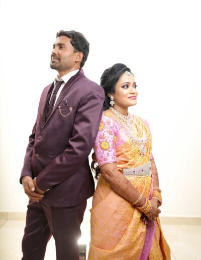 Vignesh & Sanjana Wedding photographer in Kallakurichi