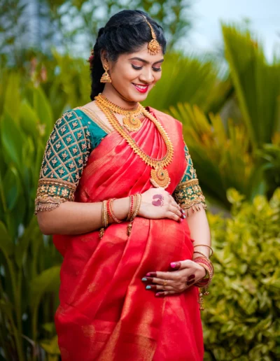 Madhubalan Kalpana - Baby Shower Photoshoot Kallakurichi