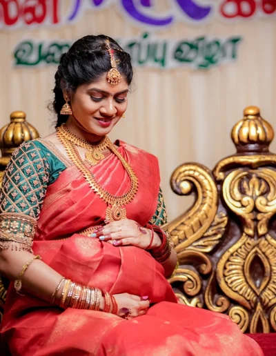 Madhubalan Kalpana - Baby Shower Photoshoot Kallakurichi