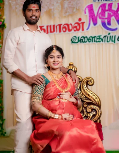 Madhubalan Kalpana - Baby Shower Photoshoot Kallakurichi