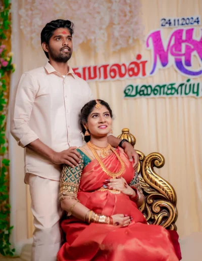 Madhubalan Kalpana - Baby Shower Photoshoot Kallakurichi